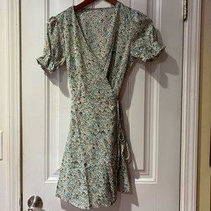 Shein wrap dress